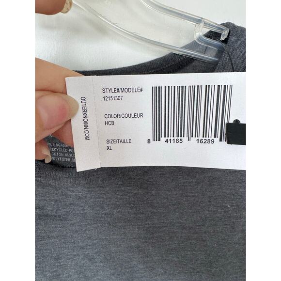 Outerknown Graphic Tee XL – “The Only Gun You Need” – Gray – NWT - Picture 3 of 6